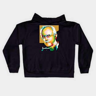 Udo Zimmermann In Wpap Trend Kids Hoodie